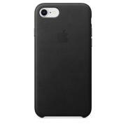 Apple Leather Case iPhone 8-7 Black