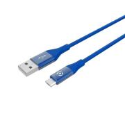 Celly Color Data Cable Extra Strong Micro Usb 1.5m Blue