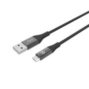 Celly Color Data Cable Extra Strong Micro Usb 1.5m Black