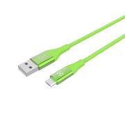 Celly Color Data Cable Extra Strong Micro Usb 1.5m Green