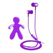 Celly Car Freshner Bundle & Stereo Earphones Purple