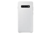 Samsung Θήκη Leather Cover S10 + White