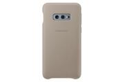 Samsung Leather Cover S10 E Gray