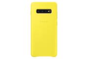 Samsung Leather Cover S10 + Yellow