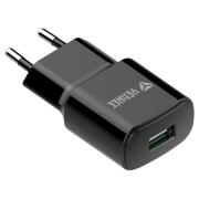 Yenkee Travel Charger Usb 2.4A YAC 2013BK