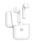 Celly True Wireless Earphones Drop White