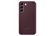 Samsung Smart Clear View Cover Galaxy S22 Burgundy