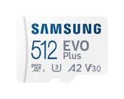 Samsung Evo Plus (2021) microSDXC 512GB Class 10 U3 V30 A2 UHS-I