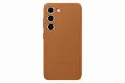 Samsung Leather Cover Galaxy S23 Camel