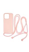 Vivid CrossBody Cover Apple iPhone 15 Pro Pink