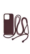 Vivid CrossBody Cover Apple iPhone 15 Pro Wine Red