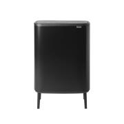 Brabantia Δοχεία Απορριμμάτων 2x30lt Touch Bin Hi Black Σειρά BO