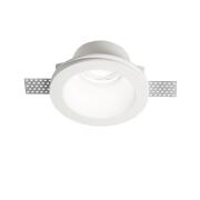 Ideal Lux Downlight Φωτιστικό Χωνευτής Τοποθέτησης Μονόφωτο Samba FI1 Round Big 139012 GU10 max 1 x 50W Λευκό