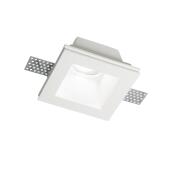 Ideal Lux Downlight Φωτιστικό Χωνευτής Τοποθέτησης Μονόφωτο Samba FI1 Square Big 139029 GU10 max 1 x 50W Λευκό