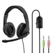 Hama "HS-P200" PC Office Headset, Stereo, Μαύρο