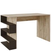 ARTELIBRE Γραφείο JOEL Μοριοσανίδα Oak Kraft Grey/Bosfor 120x60x75cm