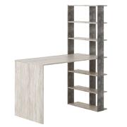 ARTELIBRE Γραφείο LIAM Μοριοσανίδα Light Artwood/Beton 120x60x75-148cm