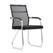 ARTELIBRE Καρέκλα Επισκέπτη RONOA Μαύρο/Χρώμιο Mesh/Μέταλλο 55x56.5x95cm
