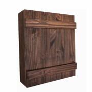 ARTELIBRE Mini Bar JESSICA Καρυδί Ξύλο 42x15x46cm