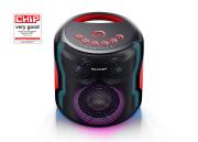 Sharp Party Φορητό Ηχείο Bluetooth για Καραόκε 130W PS919BK