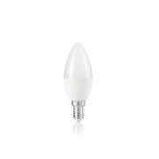 Ideal Lux Λάμπα E14 Olivia 3000K CRI80 6W Λευκό