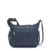 Kipling τσάντα crossbody 35.5x30x18.5cm Gabbie Blue Ice