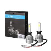 H1 LED SET C6 9-32V 6.500K 10.000lm 4 X 10W ΛΑΜΠΑ ΜΕ COB EPISTAR 1021 LED ΚΑΙ ΑΝΕΜΙΣΤΗΡΑΚΙ M-TECH - 2 ΤΕΜ.