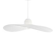 Ideal Lux Κρεμαστό Φωτιστικό Οροφής Μονόφωτο Madame SP1 174396 E27 max 1 x 60W Λευκό