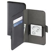 Smart Move - Carbon Booklet Case, size XXL (5.2 - 5.8), grey