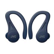 JVC In-ear Bluetooth Handsfree Ακουστικά με Θήκη Φόρτισης HA-EC25T-ΑU Μπλε