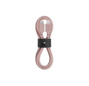 Native Union Belt Cable USB C to Lightning 1.2M Rose