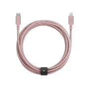 Native Union Belt Cable USB C to Lightning 3M Rose