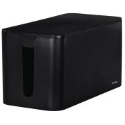 Hama "Mini" Cable Box, 23.5 x 11.5 x 12 cm, black