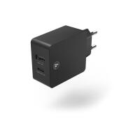 Hama Φορτιστής Τοίχου USB-C, Power Delivery (PD) / Qualcomm®, 30W, Μαύρος