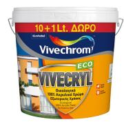 VIVECRYL ECO ΛΕΥΚΟ VIVECHROM 10+1LT