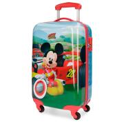 Disney τροχήλατη βαλίτσα 55x20x34cm σειρά Mickey Roadster Racer