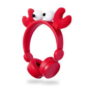 NEDIS On-ear ενσύρματα ακουστικά NEDIS Animaticks Chrissy Crab, HPWD4000RD