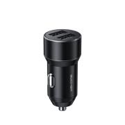 Car Charger WK 15W Dual USB 3.1A Toury Black WP-C36