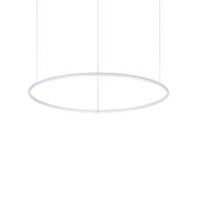 Ideal Lux Φωτιστικό Κρεμαστό Hulahoop SP D080 Led 41W Λευκό