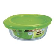 Pyrex Φαγητοδοχείο Στρογγυλό 1200ml Cook & Store 1.2lt 333207 Πράσινο