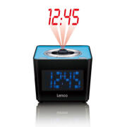 LENCO CLOCK RADIO CR-016 BLUE Ράδιοξυπνητήρι