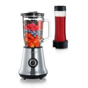 Severin Μπλέντερ & Εξάρτημα Smoothie Mix & Go Ανοξείδωτο 500W