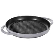 Staub Γκριλιέρα στρογγυλή μαντέμι 26cm σειρά Graphite Grey