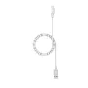 Mophie Braided USB 2.0 Cable USB-C male - USB-A male Λευκό 1m (409903209)