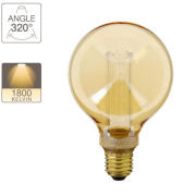 Xanlite Λαμπτήρας Led Deco Edison Με Ολόγραμμα G95 E27 4W (20W) Ζεστό Λευκό Φώς 1800K 200Lm