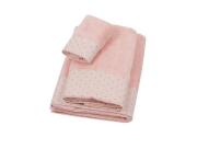 Laura Ashley Πετσέτα Χειρός Polka Border Old Rose