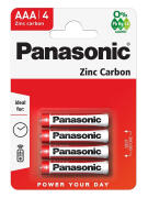 PANASONIC μπαταρίες Zinc Carbon AAA/R03 1.5V 4τμχ