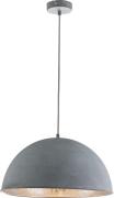 Globo Lighting Κρεμαστά MIRAM μονόφωτο γκρί  1xE27