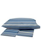 Μαξιλαροθήκες Menta 550 Blue 50x70