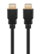 GOOBAY καλώδιο HDMI 2.1 με Ethernet 61638 ARC 48Gbit/s 8K 1m μαύρο